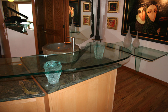 Glass Countertops Marc Konys Glass Design